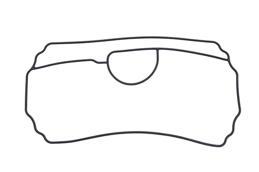 New OEM Yamaha 60E-13477-00-00 Oil Cooler Gasket NOS