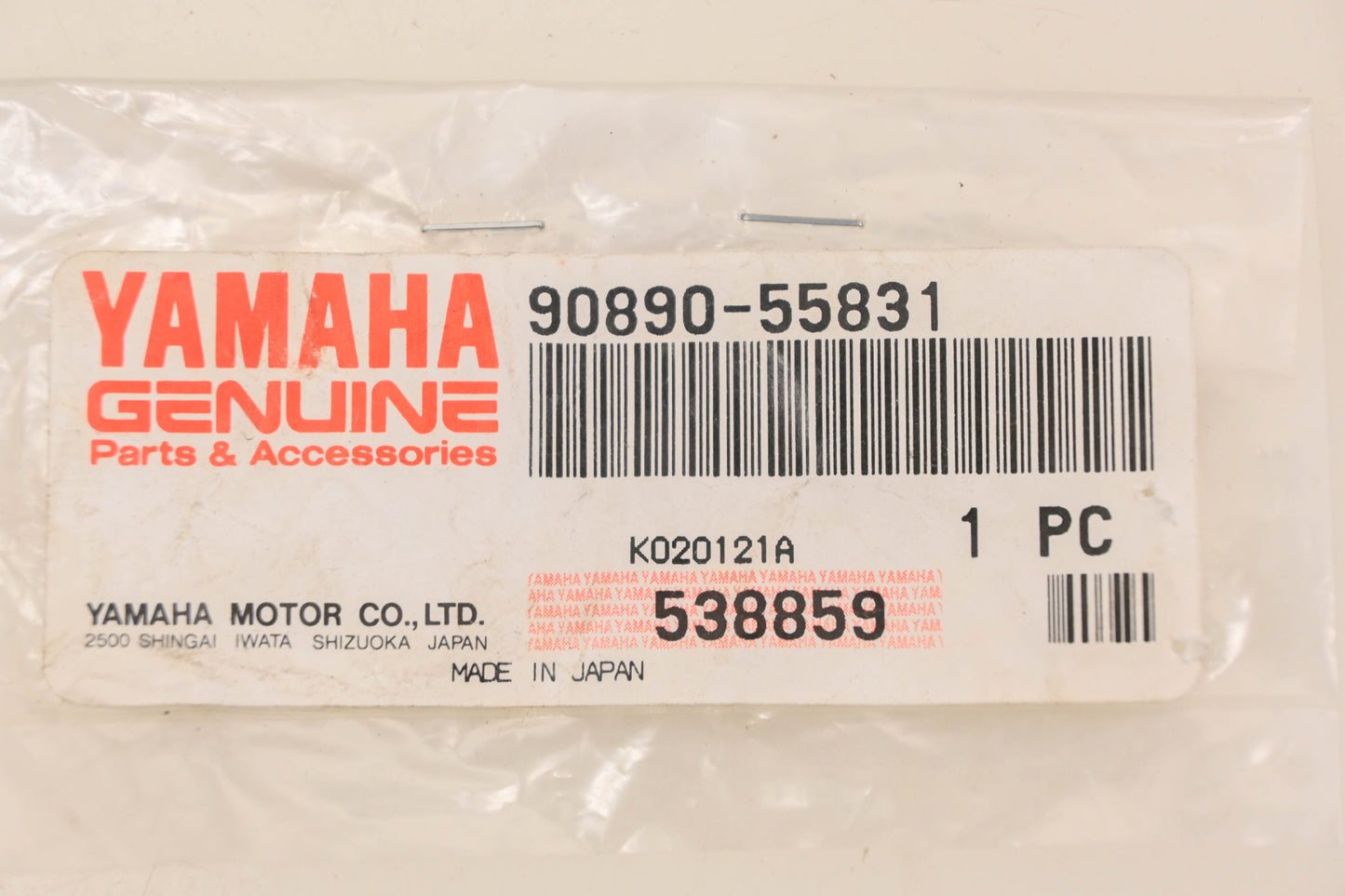 New OEM Yamaha 90890-55831-00 Replacement Key #462 NOS