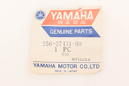 New OEM Yamaha 256-27451-00-00 Front Footrest Peg Bracket NOS