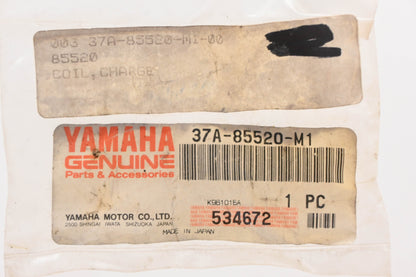 New OEM Yamaha 37A-85520-M1-00 Charge Coil NOS
