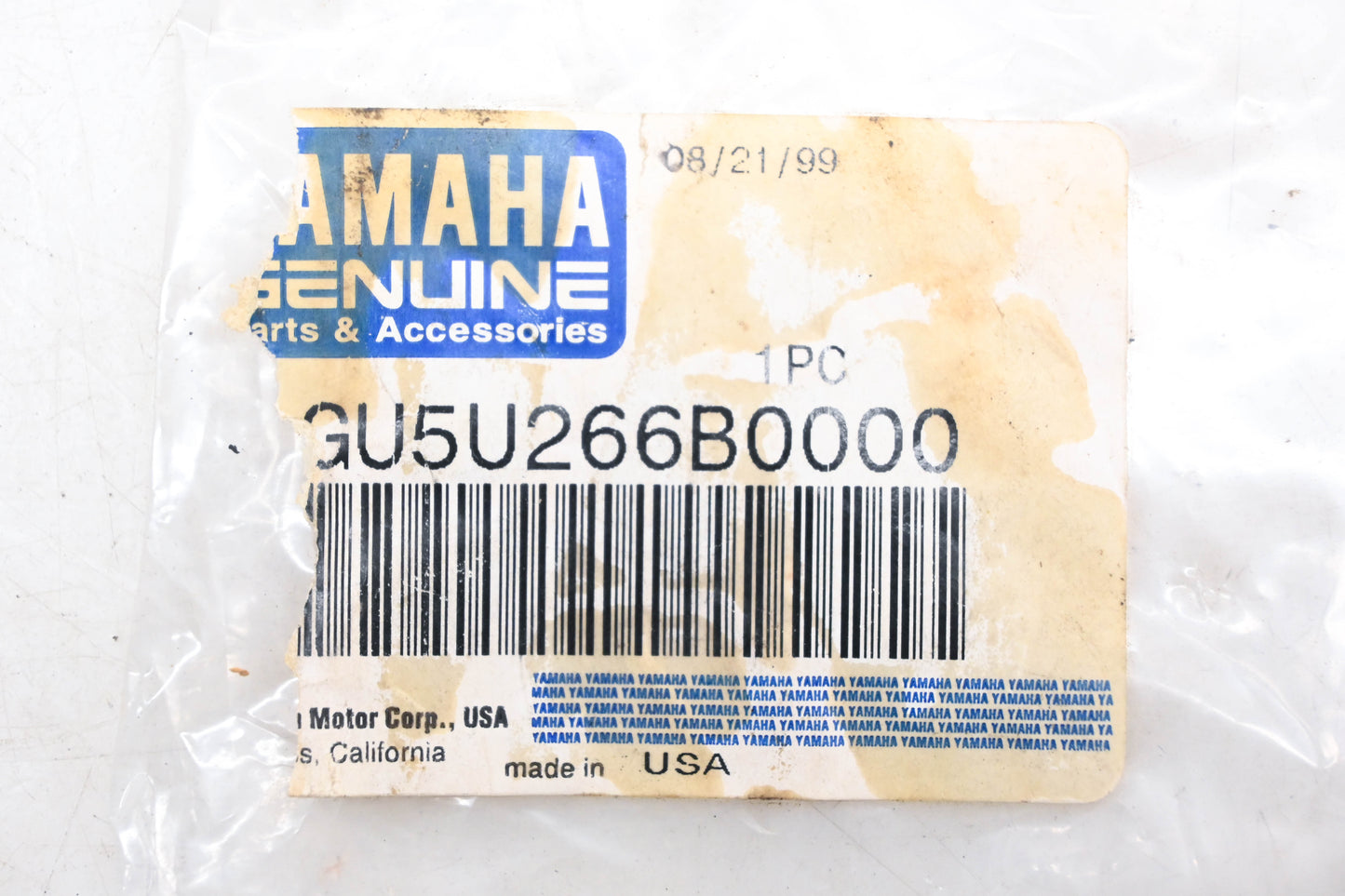 New OEM Yamaha GU5-U266B-00-00 Weatherstrip Packing #3 Seal Strip NOS