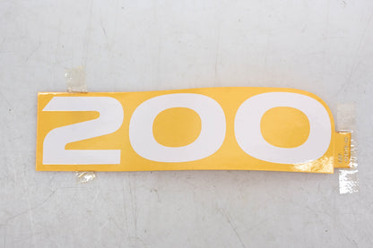New OEM Yamaha 68F-42678-40-00 White 200 Decal NOS