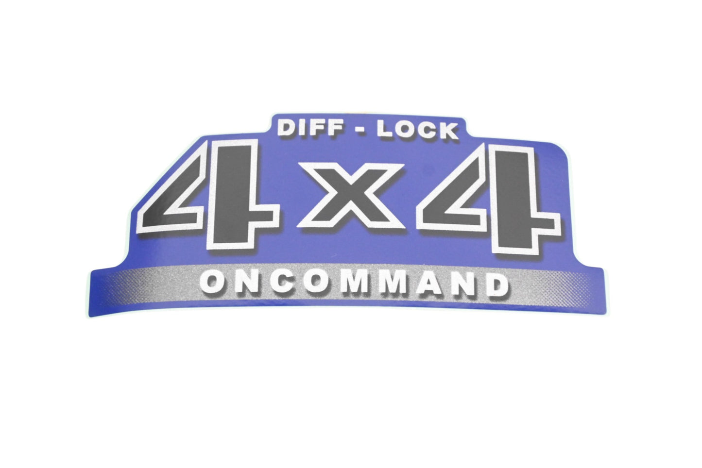 New OEM Yamaha 5KM-2163G-C0-00 Blue Diff-Lock 4x4 Oncommand Decal NOS