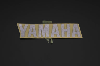 New OEM Yamaha 3GD-2153E-20-00 Silver Emblem Decal NOS