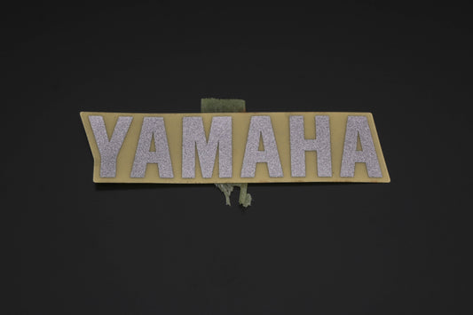 New OEM Yamaha 3GD-2153E-20-00 Silver Emblem Decal NOS