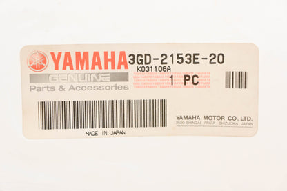New OEM Yamaha 3GD-2153E-20-00 Silver Emblem Decal NOS
