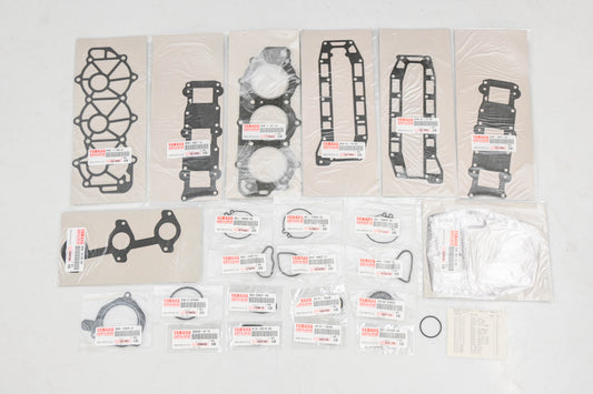 New OEM Yamaha 6H4-W0001-A1-00 Powerhead Gasket Kit NOS