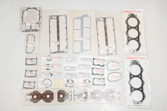 New OEM Yamaha 6R3-W0001-A3-00 Powerhead Gasket Kit NOS