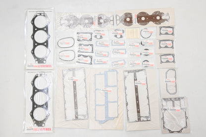 New OEM Yamaha 6R3-W0001-A3-00 Powerhead Gasket Kit NOS