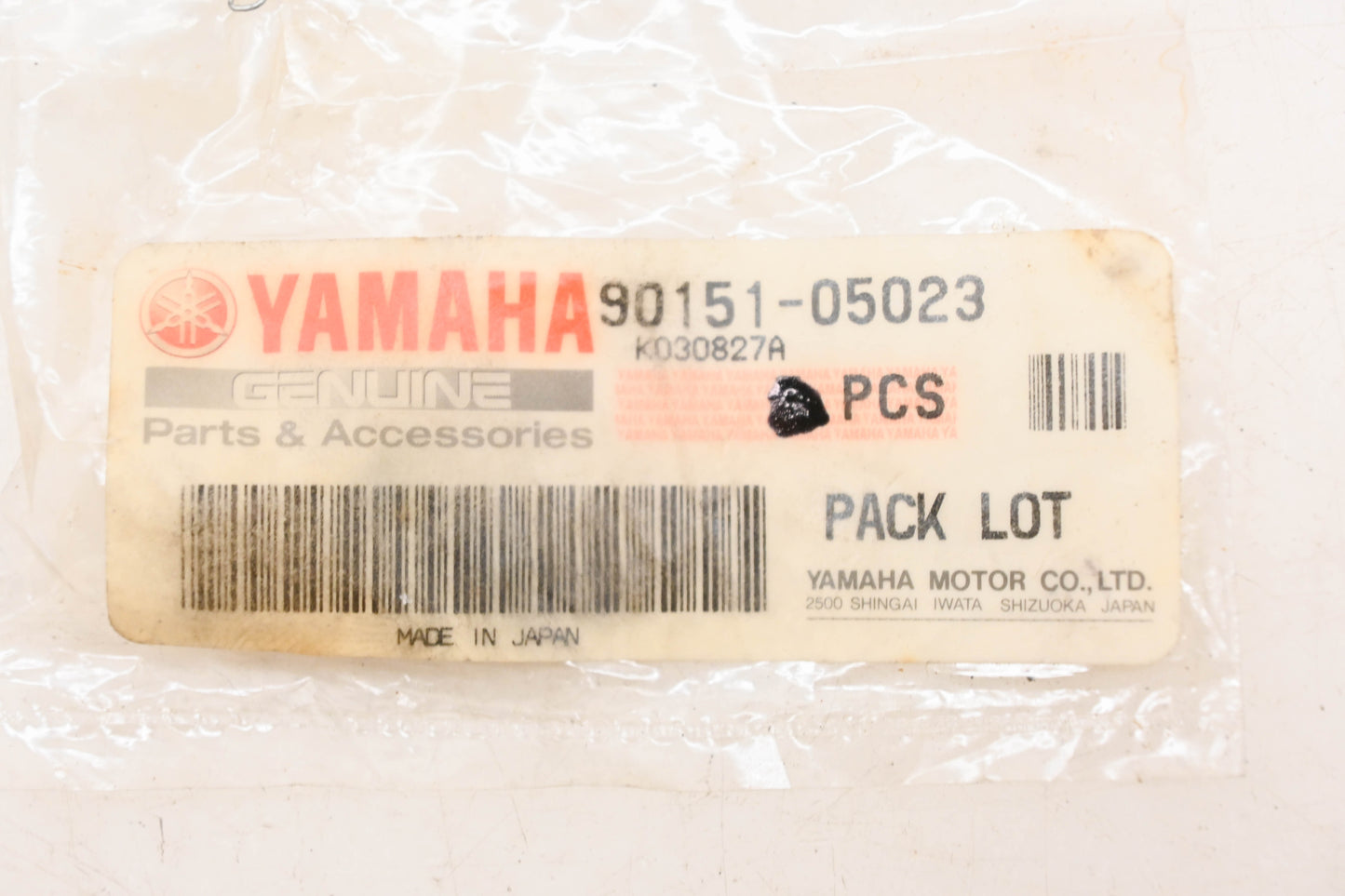 New OEM Yamaha 90151-05023-00 Countersunk Screw NOS