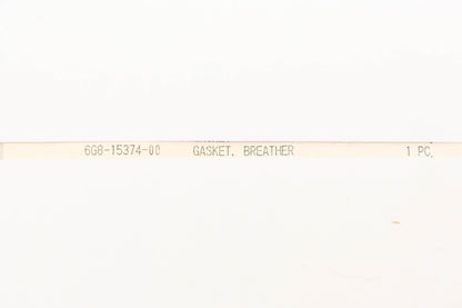 New OEM Yamaha 6G8-15374-00-00 Breather Gasket NOS