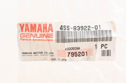 New OEM Yamaha 4SS-83922-01-00 Silver Righthand Lever NOS