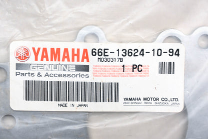 New OEM Yamaha 66E-13624-10-94 Reed Valve Plate NOS