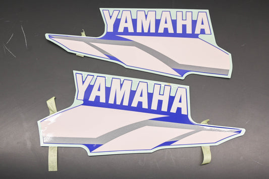 New OEM Yamaha 5LP-21570-20-00 Blue Front Fender Graphic Decal Kit NOS