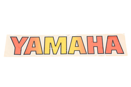 New OEM Yamaha NA020-22 Red/Orange Mark Emblem Decal NOS
