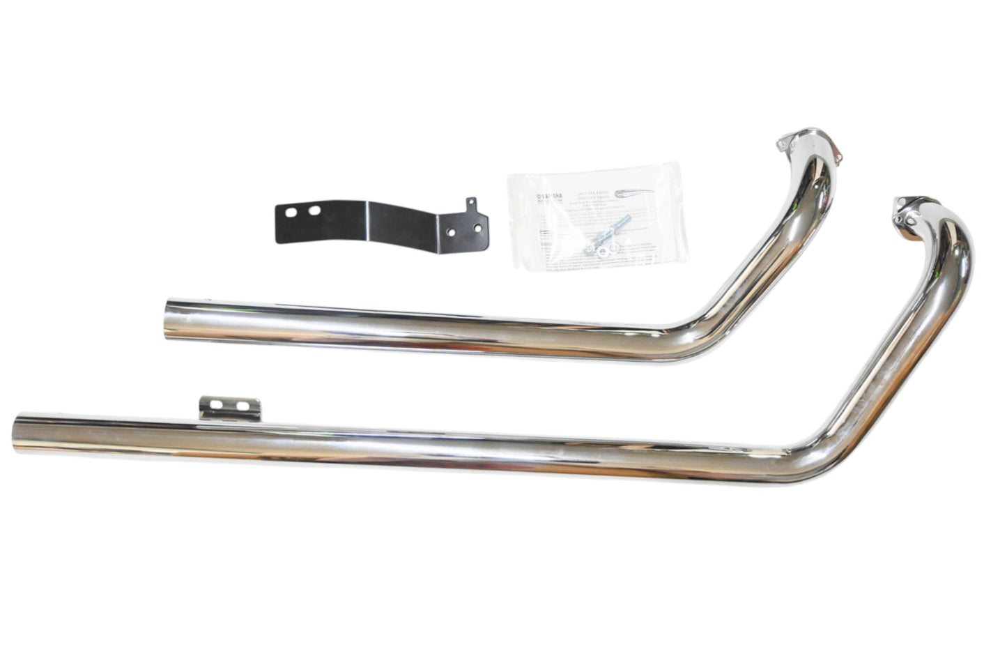 New OEM Yamaha SPD-5VN09-90-02 Long Drag Exhaust Pipe Kit NOS