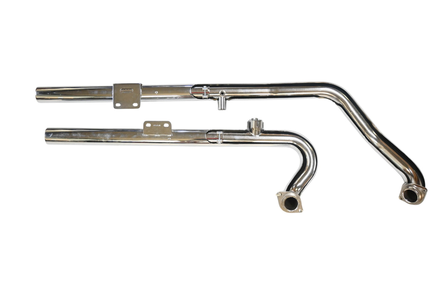 New OEM Yamaha SPD-5C709-90-02 2008 XV19CU Long Drag Exhaust Kit NOS