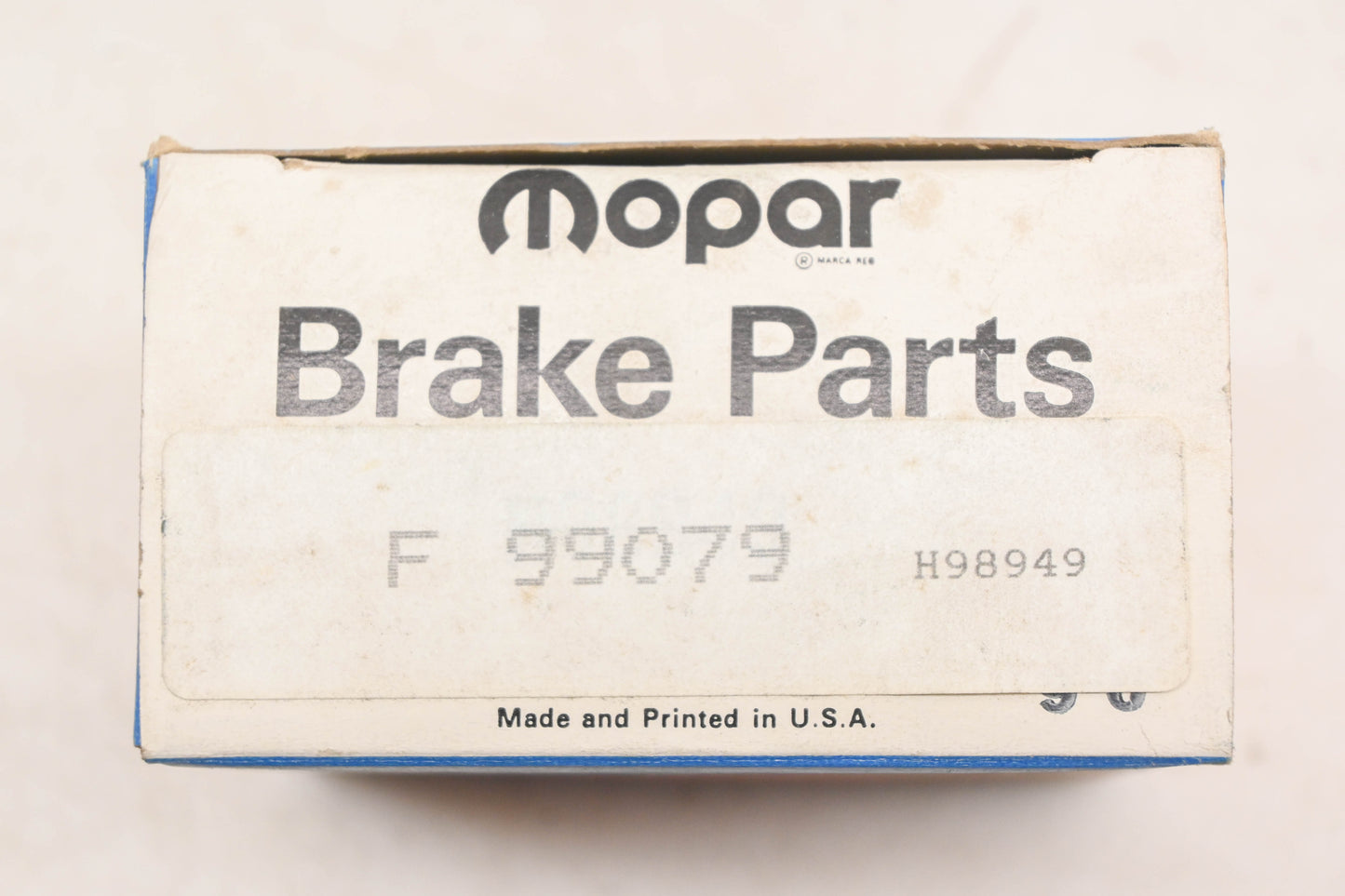 Mopar F-99079, F99079 Disc Brake Caliper Seal Kit NOS