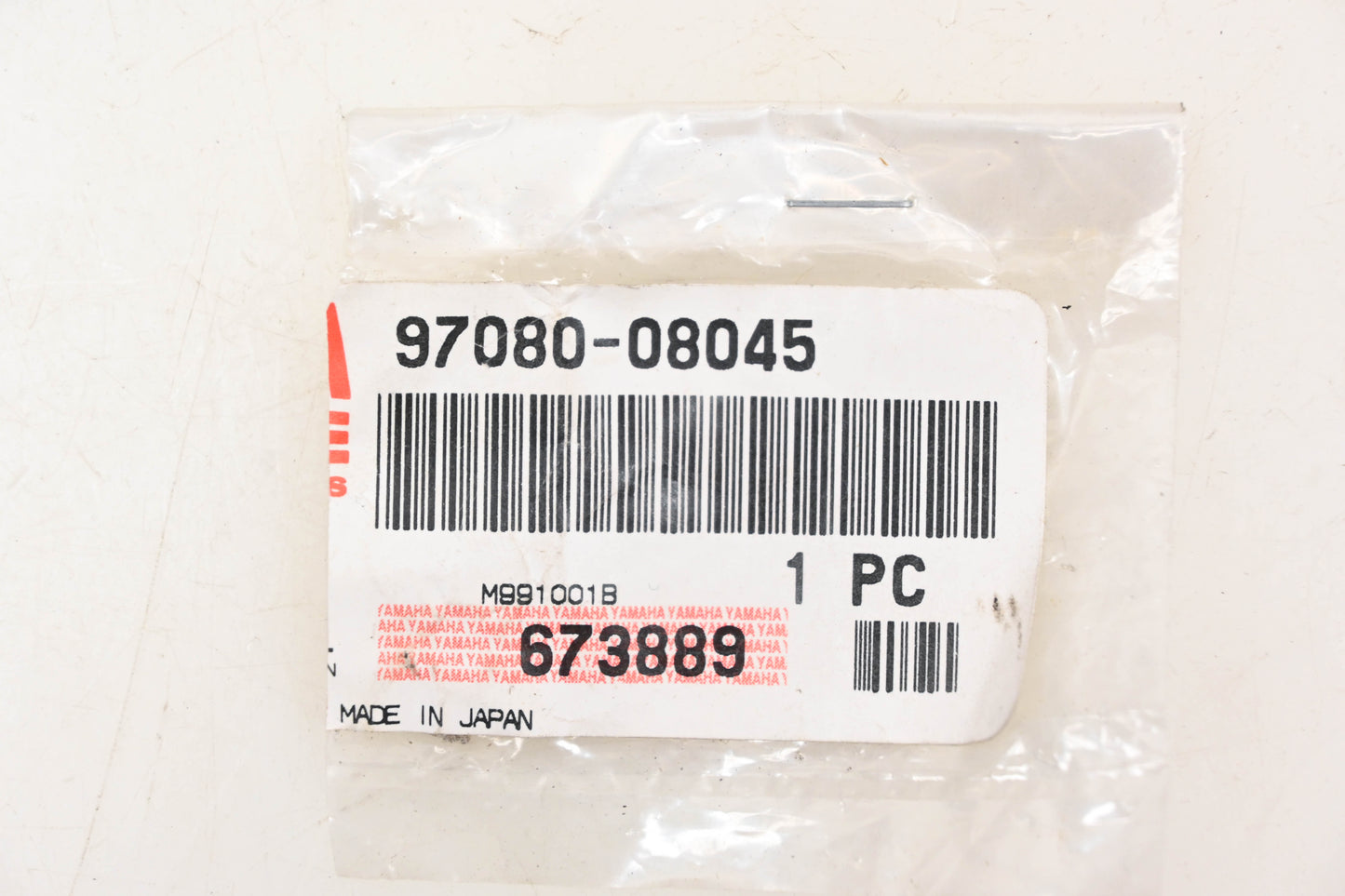 New OEM Yamaha 97080-08045-00 Hex Head Bolts Qty 2 NOS