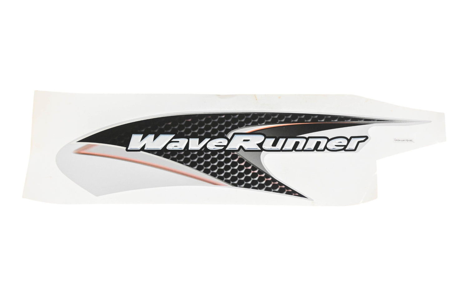 New OEM Yamaha F0V-U417D-00-00 WaveRunner Graphic Decal #3 NOS