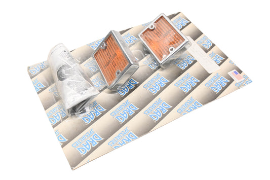 Drag Specialties DS-280200, 50280200 Fairing Amber Marker Light Kit NOS