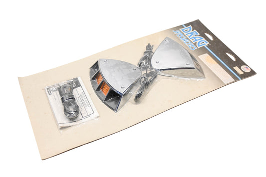 Drag Specialties DS-280500, 50280500 Rotor Cover Light With Air Scoop Kit NOS