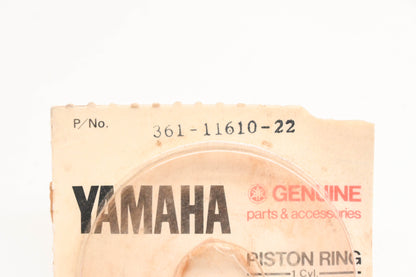 New OEM Yamaha 361-11610-22-00 Piston Ring Kit NOS