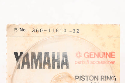 New OEM Yamaha 360-11610-32-00 Piston Ring Kit NOS