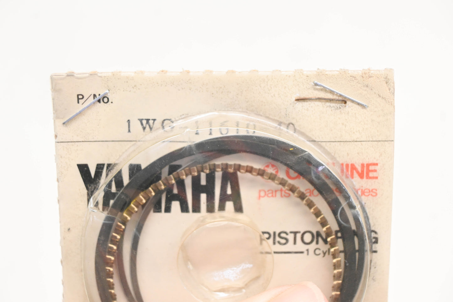 New OEM Yamaha 1WG-11610-40-00 Piston Ring Kit NOS