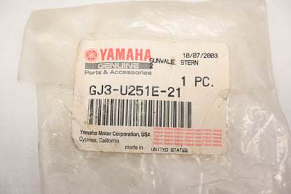 New OEM Yamaha GJ3-U251E-21-00 Right Gunwale Stern NOS