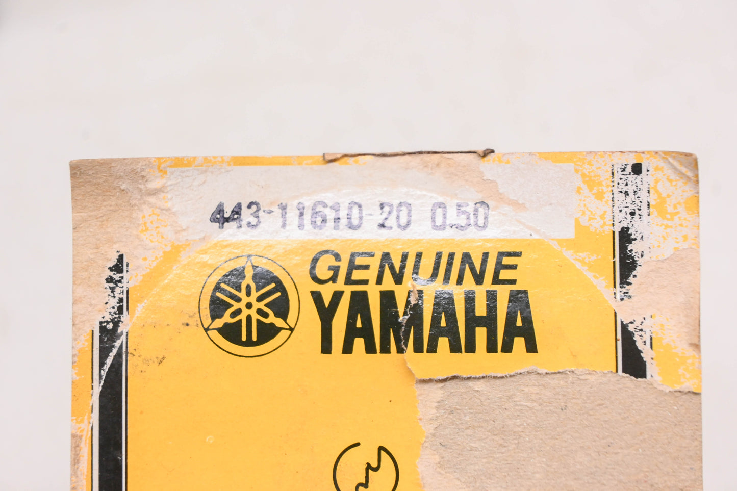 New OEM Yamaha 443-11610-20-00 Piston Ring 0.50 O/S Kit NOS