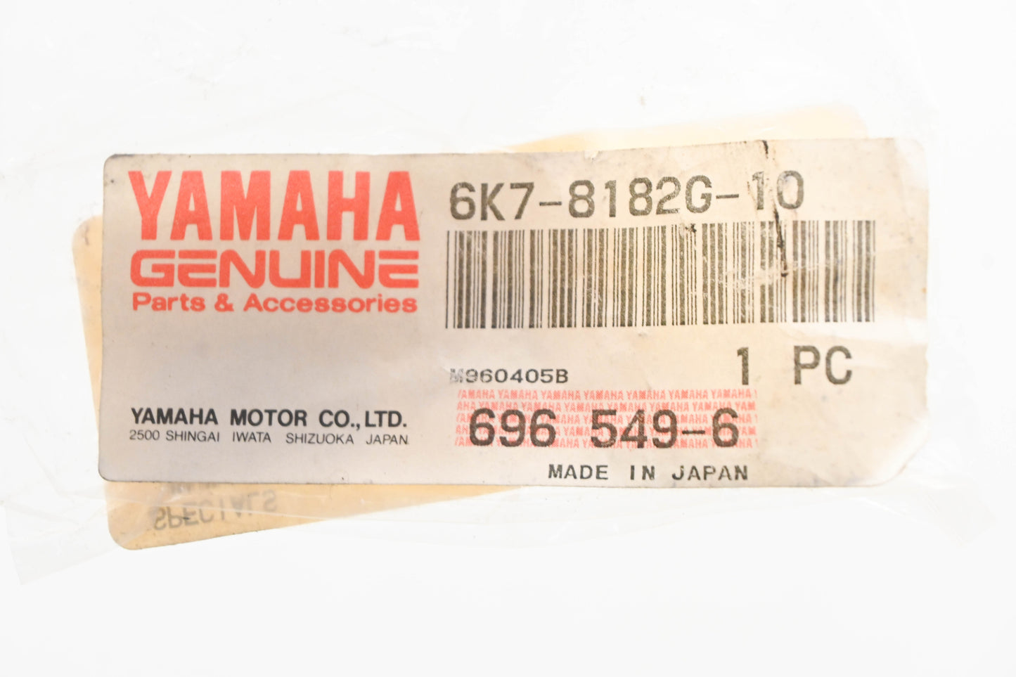 New OEM Yamaha 6K7-8182G-10-00 Terminal Bush NOS