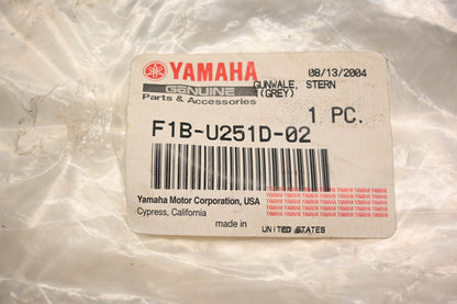 New OEM Yamaha F1B-U251D-02-00 Gunwale Stern NOS