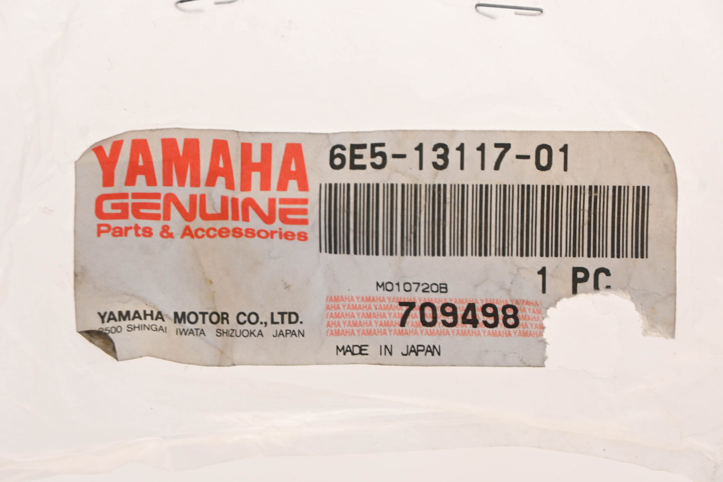 New OEM Yamaha 6E5-13117-01-00 Oil Pump Distance Collar NOS