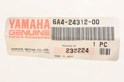 New OEM Yamaha 6A4-24312-00-00 Fuel Pipe Hose NOS
