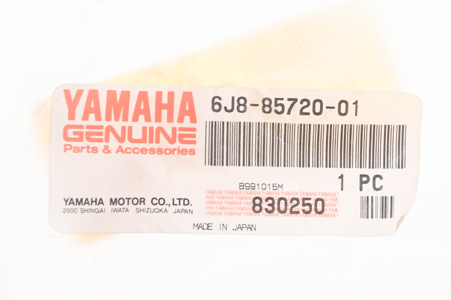 New OEM Yamaha 6J8-85720-01-00 Oil Level Gauge Assembly NOS