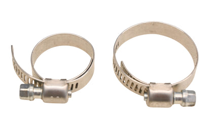 Aftermarket 1081-32 Semi-Stainless Steel 32-24mm Screw Clamps Qty 2 NOS