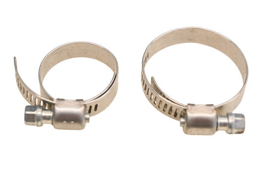 Aftermarket 1081-32 Semi-Stainless Steel 32-24mm Screw Clamps Qty 2 NOS