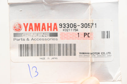 New OEM Yamaha 93306-30571-00 Koyo Ball Bearing NOS