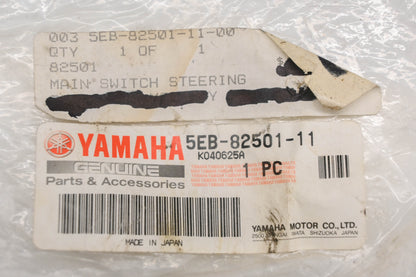 New OEM Yamaha 5EB-82501-11-00 Steering Lock Ignition Switch With Keys NOS