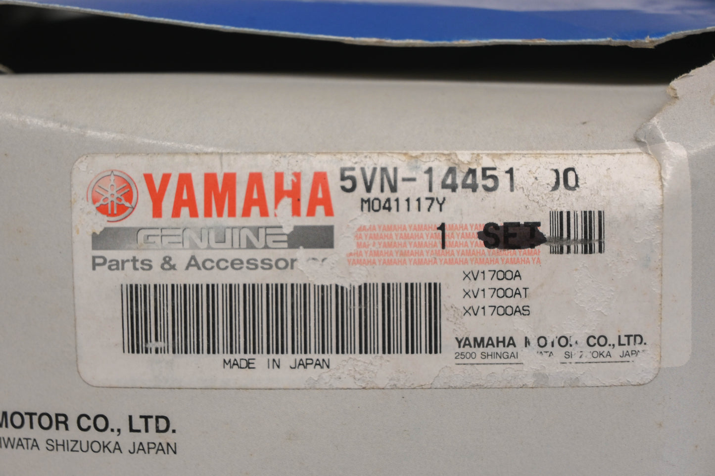 New OEM Yamaha 5VN-14451-00-00 Air Cleaner Element Kit NOS