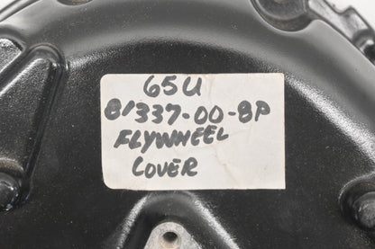 New OEM Yamaha 65U-81337-00-8P Black Flywheel Cover NOS