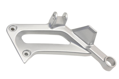 New OEM Yamaha 5JW-2742L-00-00 Silver Rear Right Footpeg Bracket NOS