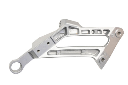 New OEM Yamaha 5JW-2742L-00-00 Silver Rear Right Footpeg Bracket NOS