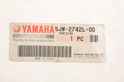 New OEM Yamaha 5JW-2742L-00-00 Silver Rear Right Footpeg Bracket NOS