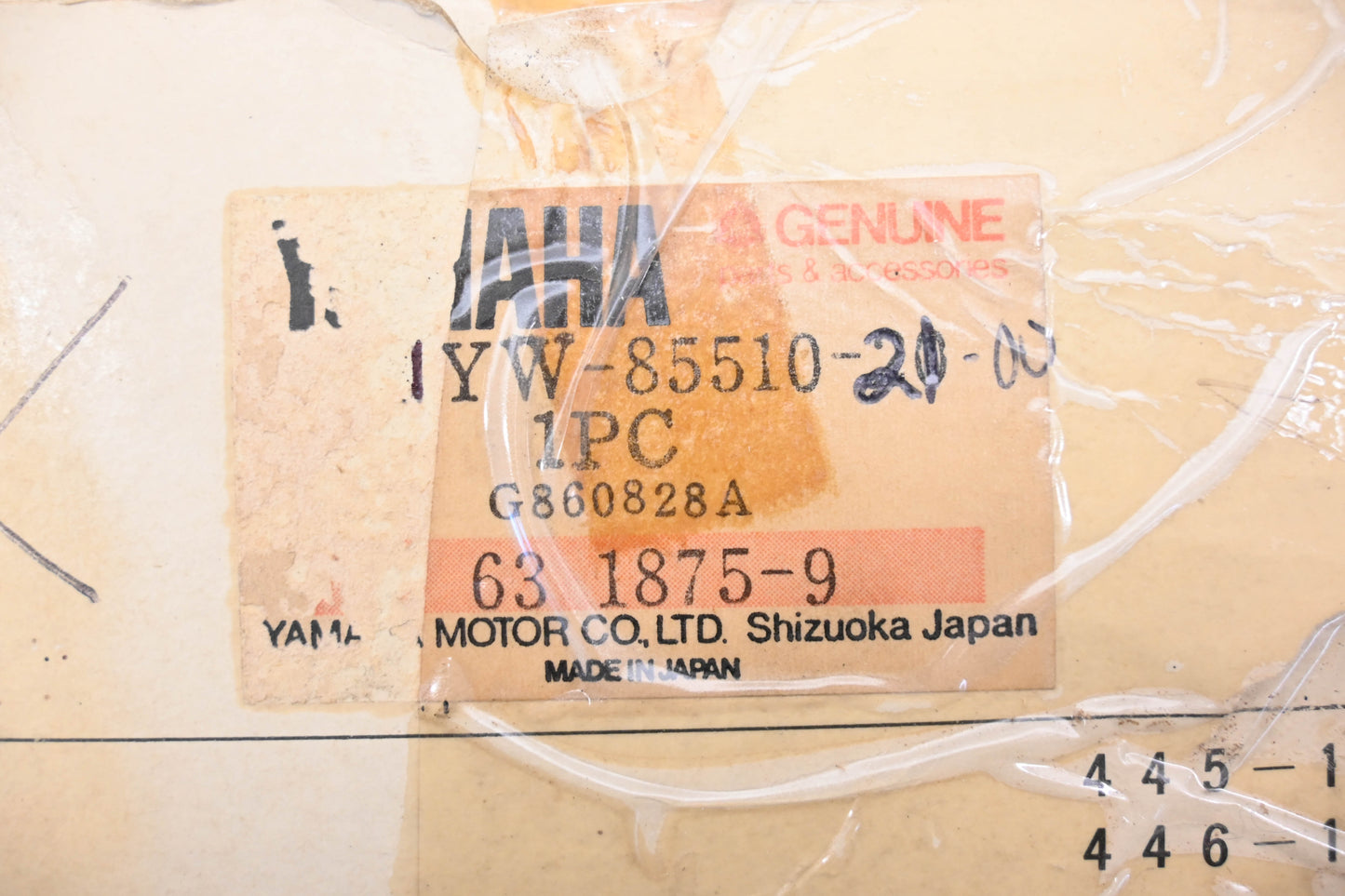 New OEM Yamaha 1YW-85510-21-00 Stator NOS