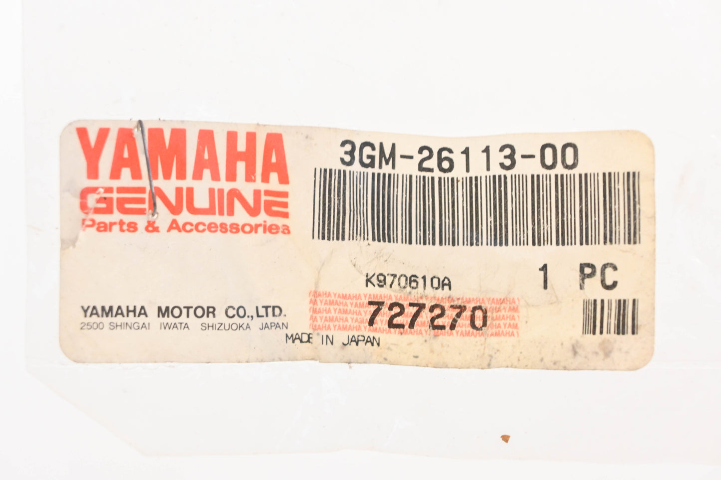 New OEM Yamaha 3GM-26113-00-00 Handlebar Damper NOS