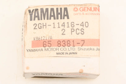 New OEM Yamaha 2GH-11416-40-00 Yellow Crankshaft Bearings Qty 2 NOS