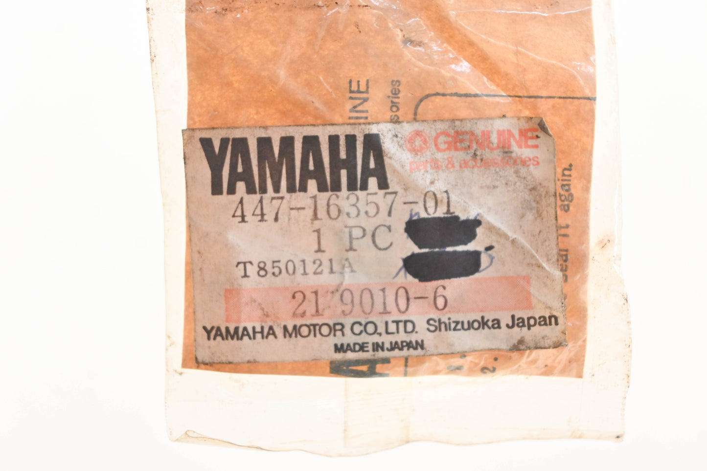 New OEM Yamaha 447-16357-01-00 Push Rod NOS