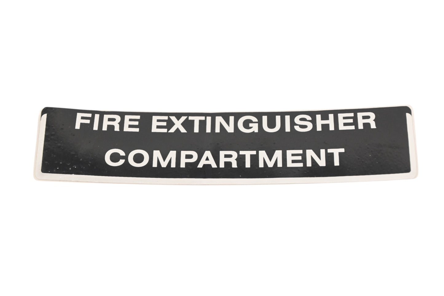 New OEM Yamaha GP8-U418C-00-00 Fire Extinguisher Label Decal NOS